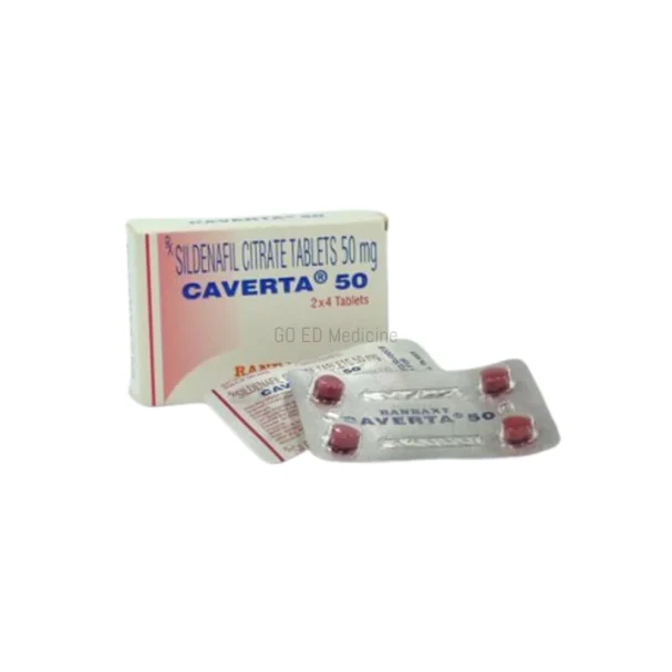 Caverta 50mg Sildenafil Tablet 2