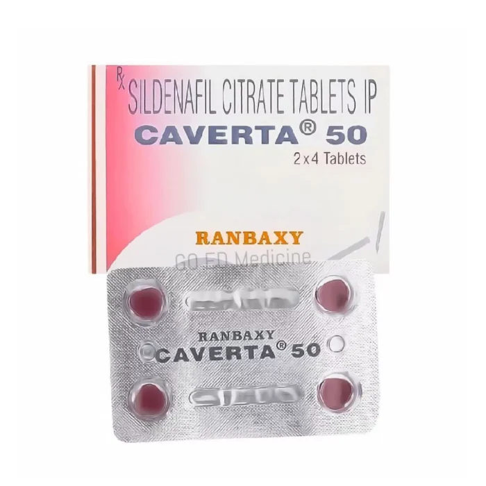 Caverta 50mg Sildenafil Tablet 3