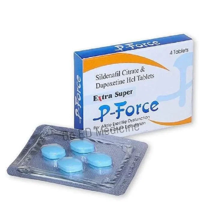 Extra Super P-Force (Sildenafil & Dapoxetine) Tablet 5
