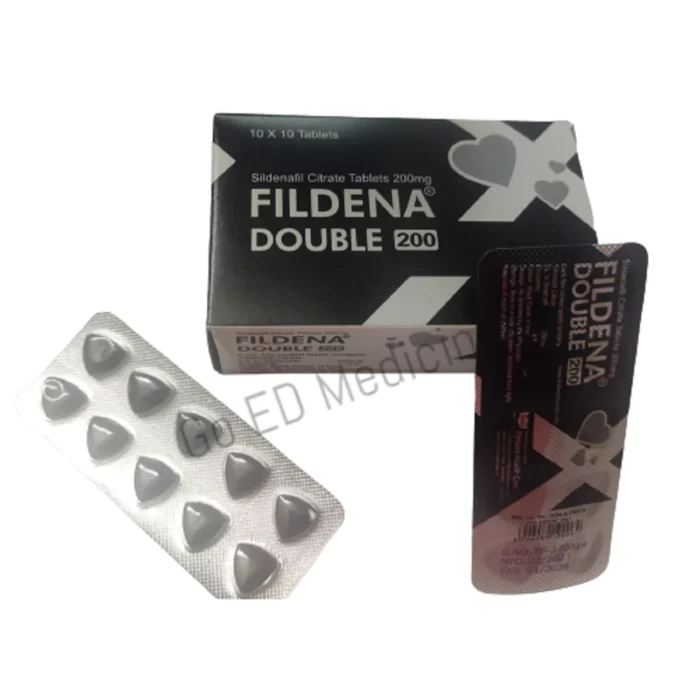 Fildena Double 200mg Sildenafil Tablet 3