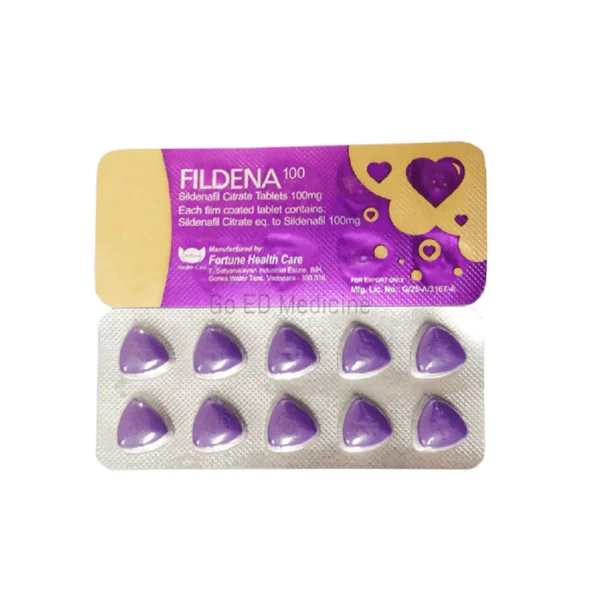 Fildena 100mg Sildenafil Tablet 2