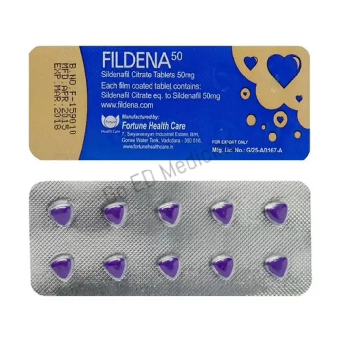 Fildena 50mg Sildenafil Tablet 2