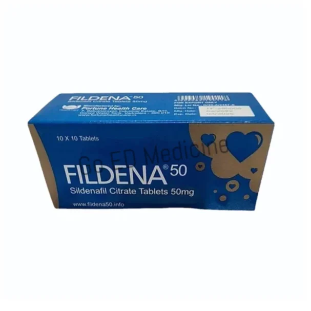 Fildena 50mg Sildenafil Tablet 1