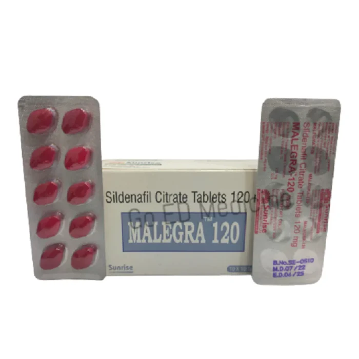 Malegra 120mg Sildenafil Tablet 2