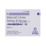 Penegra 50mg Sildenafil Citrate Tablet 1