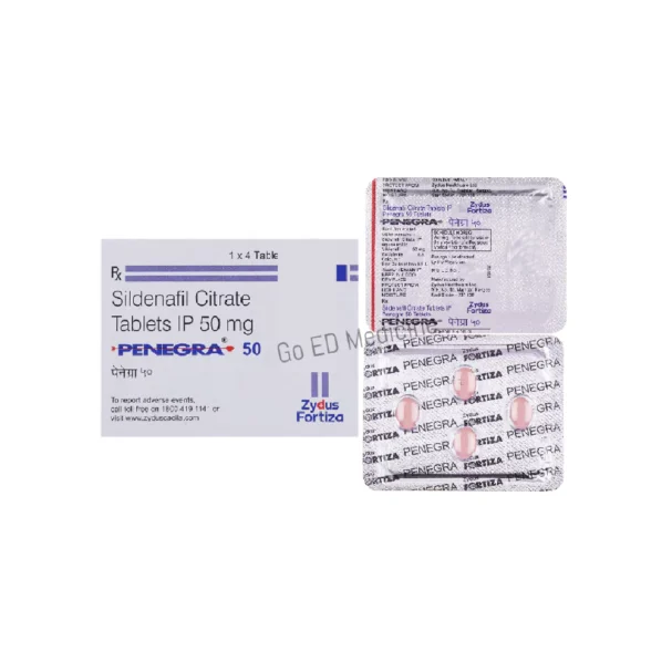 Penegra 50mg Sildenafil Citrate Tablet 3