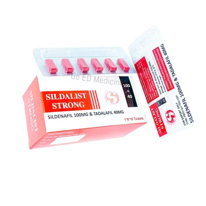 Sildalist Strong 140mg (Sildenafil & Tadalafil) Tablet 3