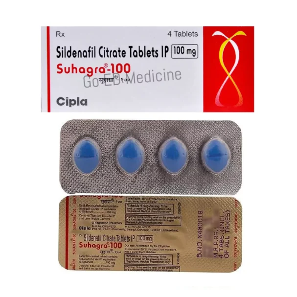 Suhagra 100mg Sildenafil Tablet 3