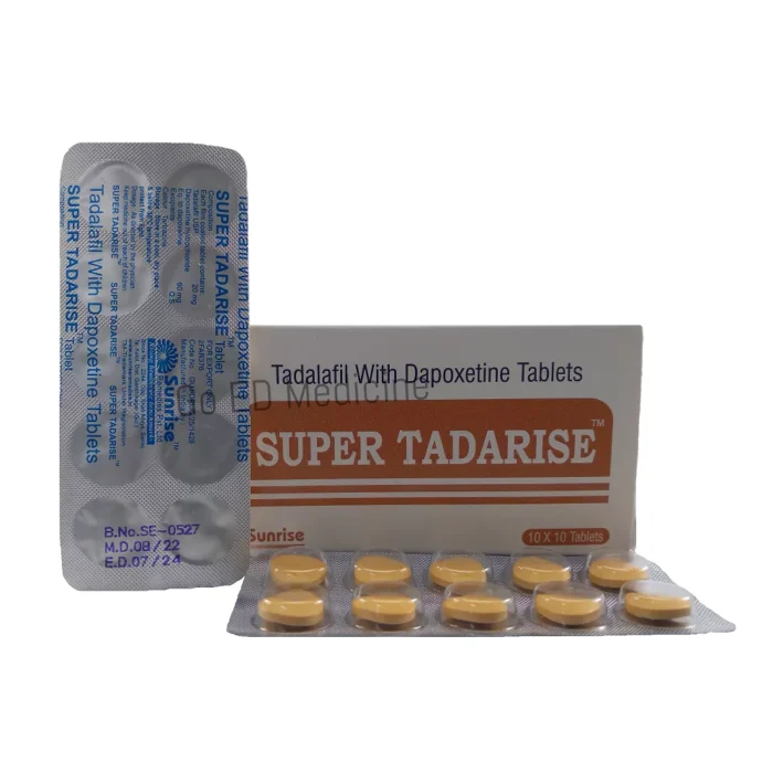 Super Tadarise 80mg (Tadalafil & Dapoxetine) Tablet 3