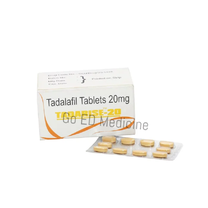 Tadarise 20mg Tadalafil Tablet 2