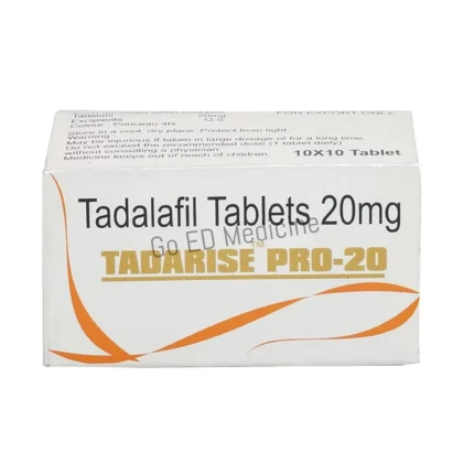Tadarise Pro 20mg Tadalafil Tablet 1