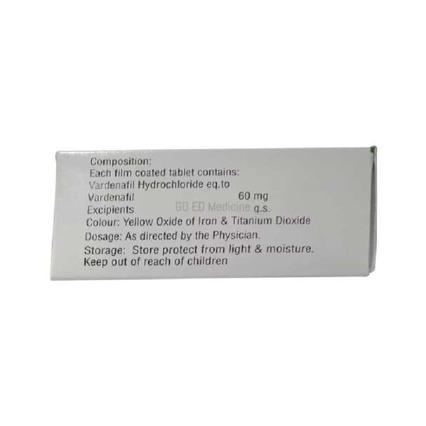 Varditra 60mg Vardenafil Tablet 2