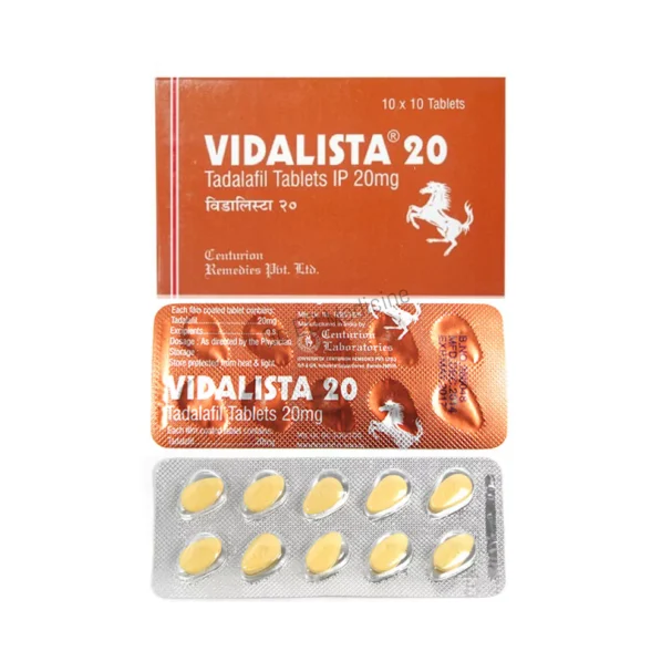 Vidalista 20mg Tadalafil Tablet 3