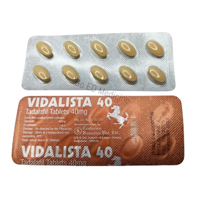 Vidalista 40mg Tadalafil Tablet 2