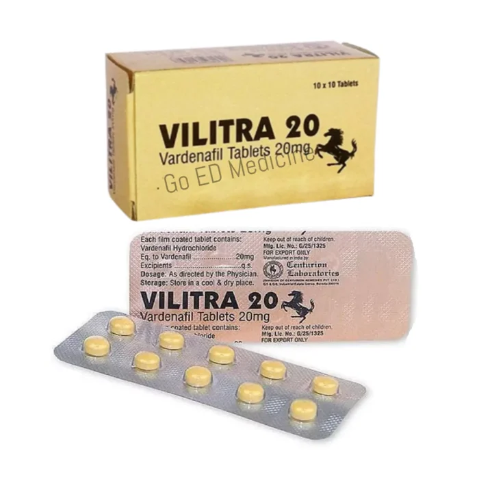 Vilitra 20mg Vardenafil Tablet 3