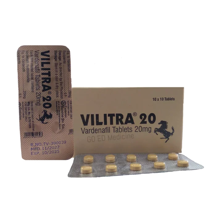 Vilitra 20mg Vardenafil Tablet 4