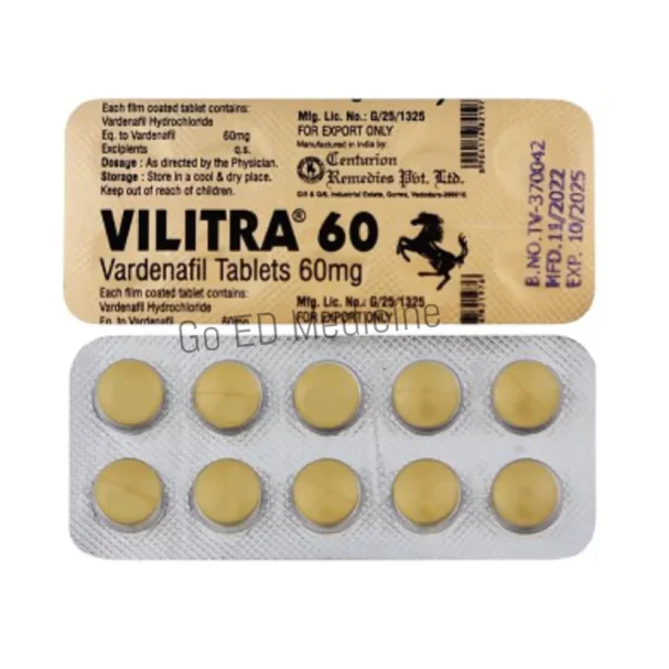 Vilitra 60mg Vardenafil Tablet 2