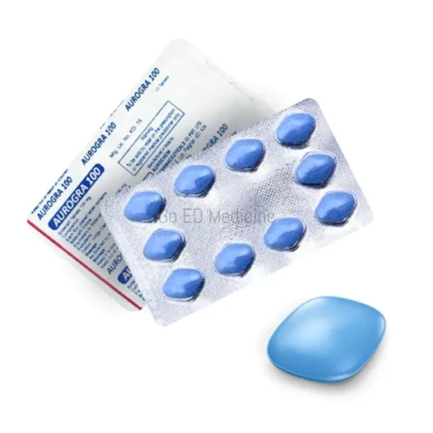 Aurogra 100mg Sildenafil Tablet 3