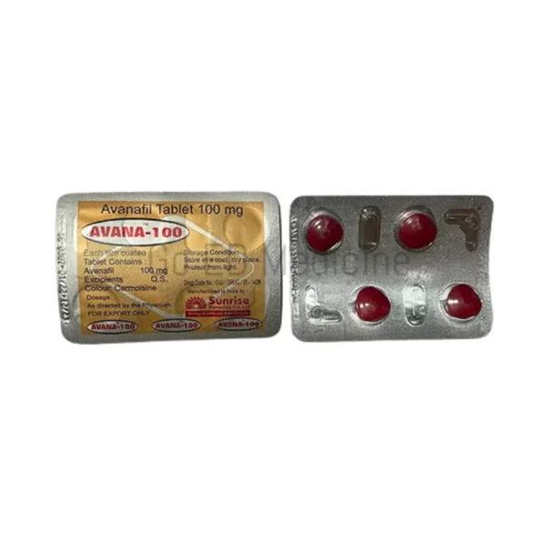 Avana 100mg Avanafil Tablet 2