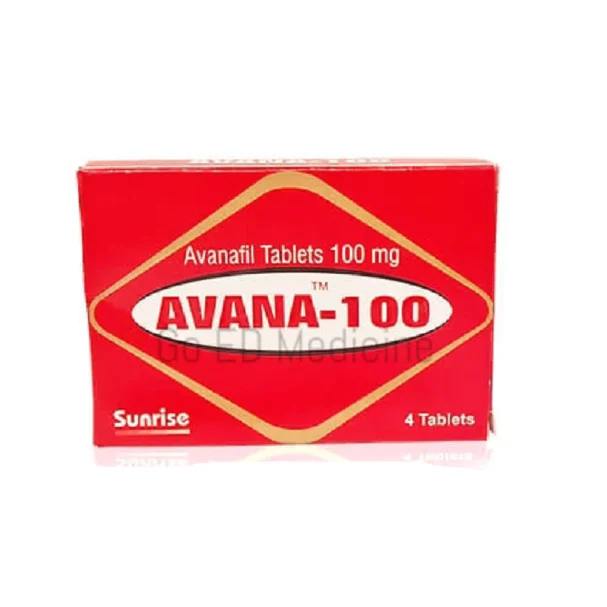 Avana 100mg Avanafil Tablet 1