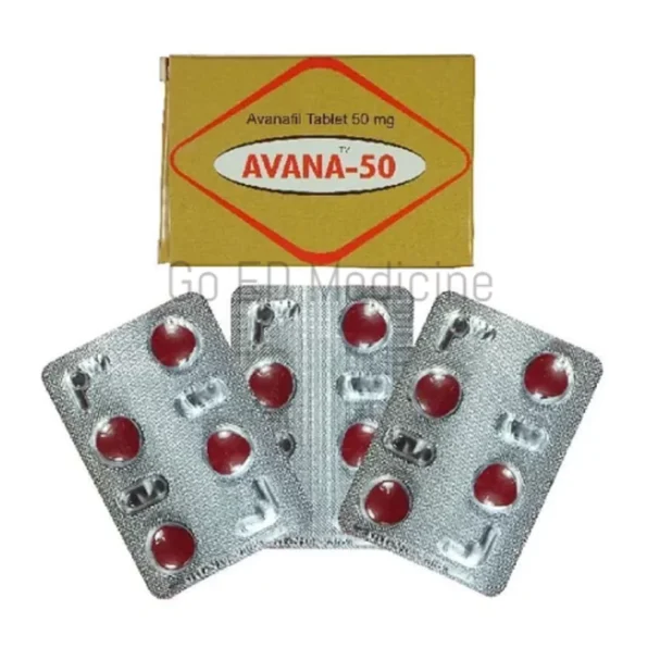 Avana 50mg Avanafil Tablet 3