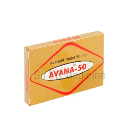 Avana 50mg Avanafil Tablet 1