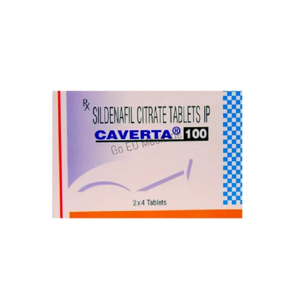 Caverta 100mg Sildenafil Tablet 1