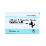 Cenforce D 160mg Sildenafil & Dapoxetine Tablet 1
