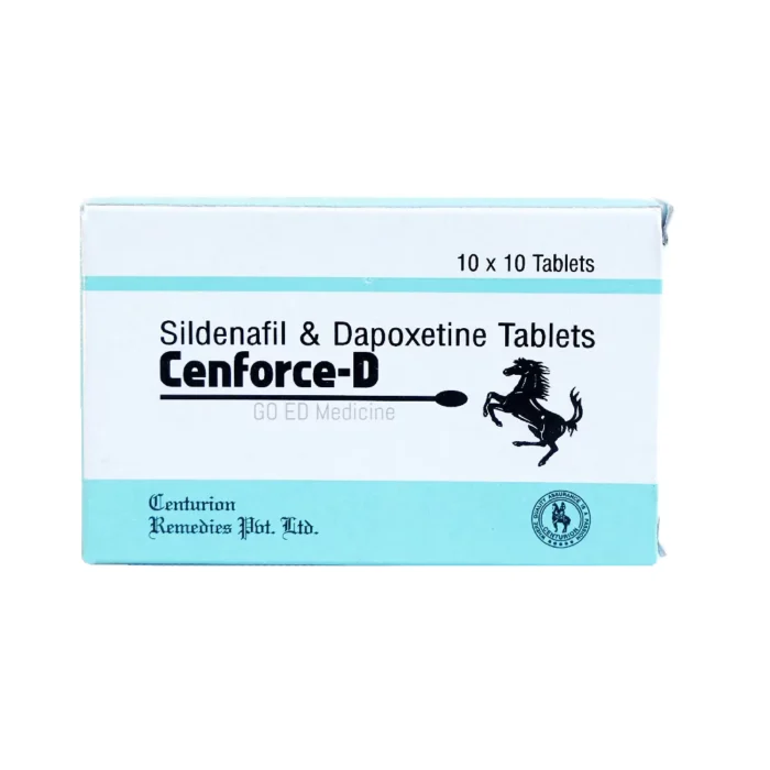 Cenforce D 160mg Sildenafil & Dapoxetine Tablet 1