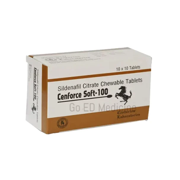 Cenforce Soft 100mg Sildenafil Tablet 1