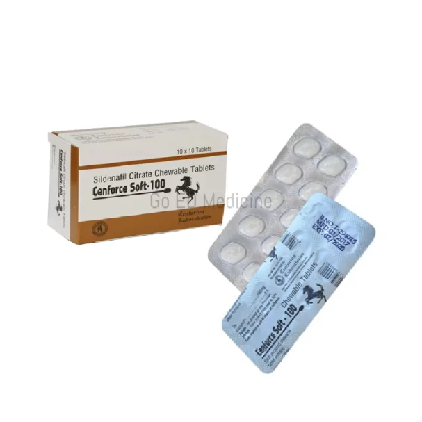 Cenforce Soft 100mg Sildenafil Tablet 3