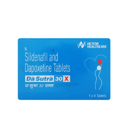 Da Sutra 30X 80mg Sildenafil & Dapoxetine Tablet 1