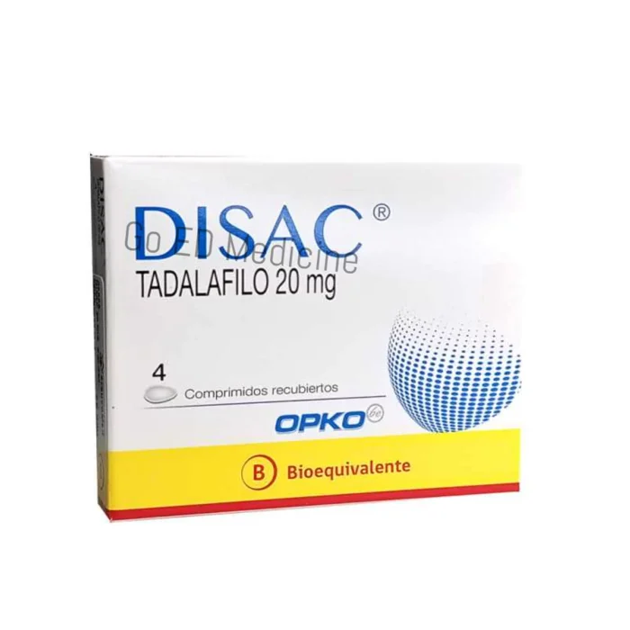 Disac 20mg Tadalafilo Tablet 1