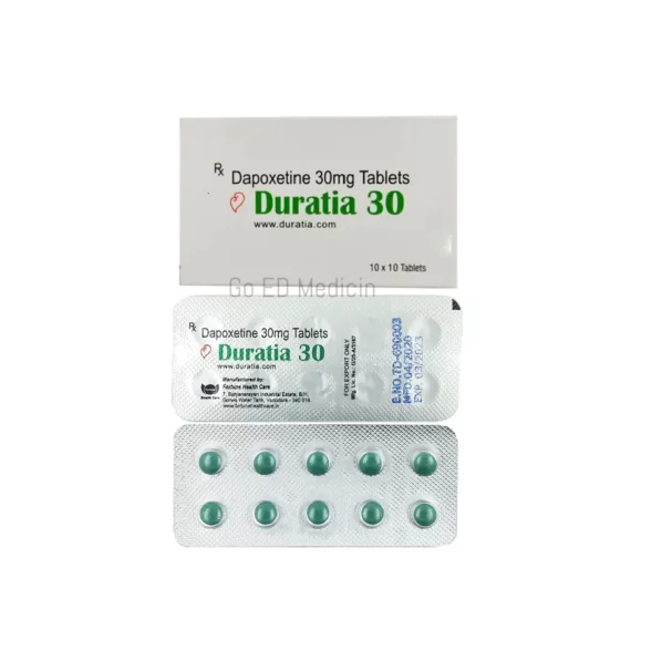 Duratia 30mg Dapoxetine Tablet 3