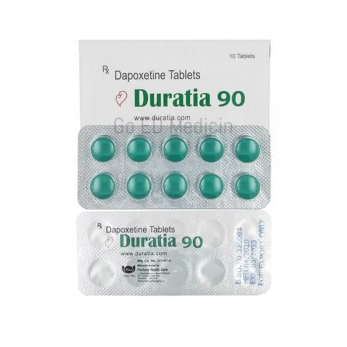Duratia 90mg Dapoxetine Tablet 3
