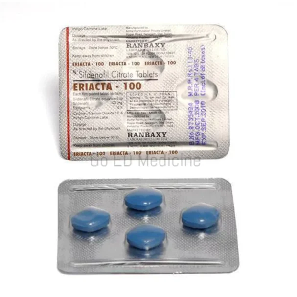 Eriacta 100mg Sildenafil Tablet 2