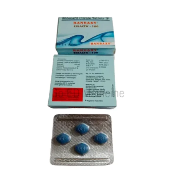 Eriacta 100mg Sildenafil Tablet 3