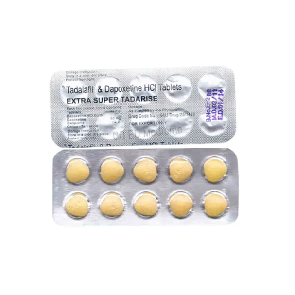 Extra Super Tadarad (Tadalafil & Dapoxetine) Tablet 2