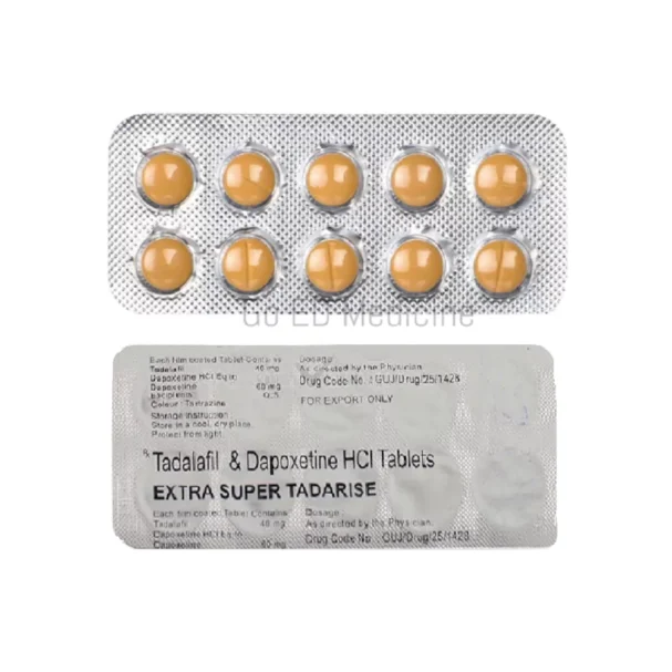 Extra Super Tadarise (Tadalafil & Dapoxetine) Tablet 2