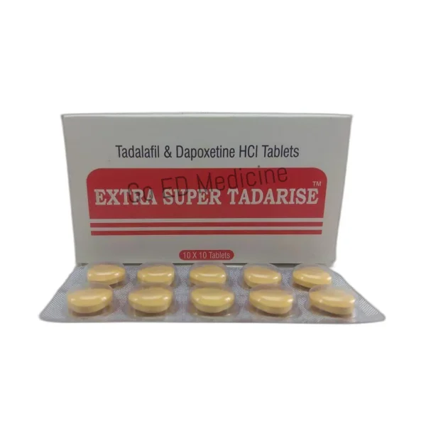 Extra Super Tadarise (Tadalafil & Dapoxetine) Tablet 4