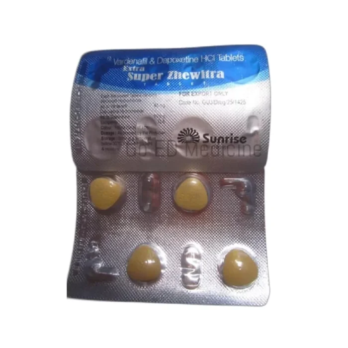 Extra Super Zhewitra (Vardenafil & Dapoxetine) Tablet 2
