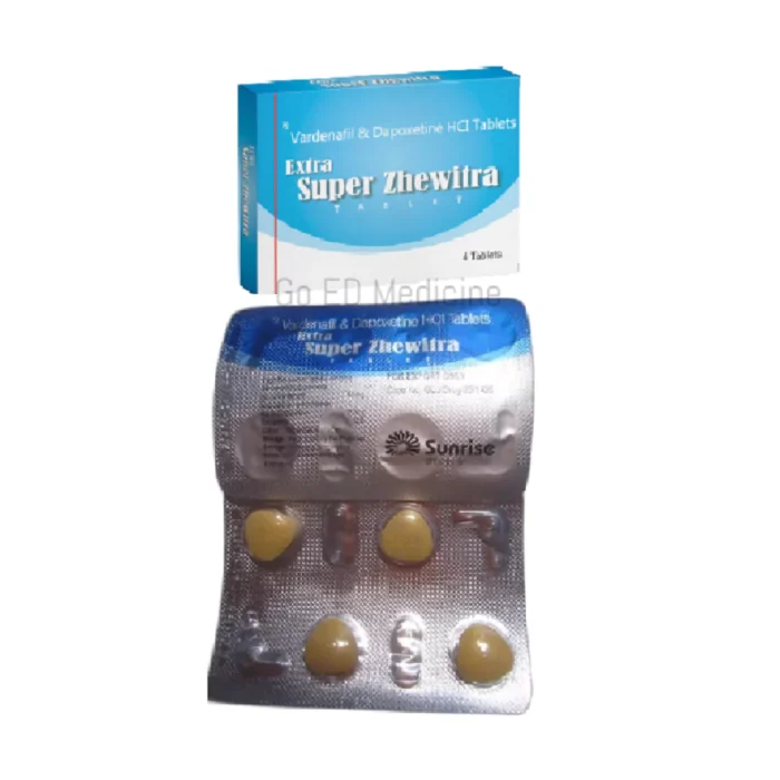 Extra Super Zhewitra (Vardenafil & Dapoxetine) Tablet 3