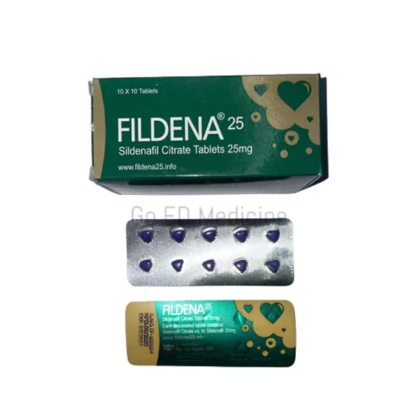 Fildena 25mg Sildenafil Tablet 3