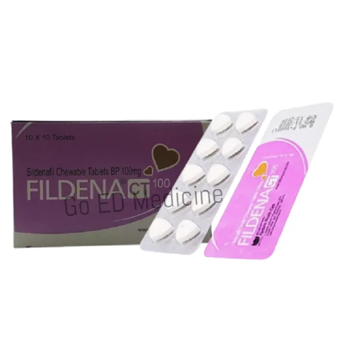 Fildena CT 100mg Sildenafil Tablet 3