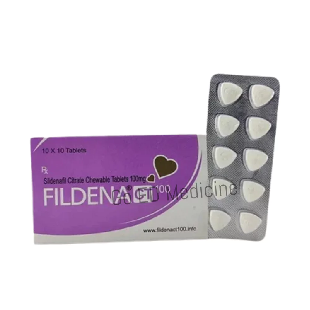 Fildena CT 100mg Sildenafil Tablet 1