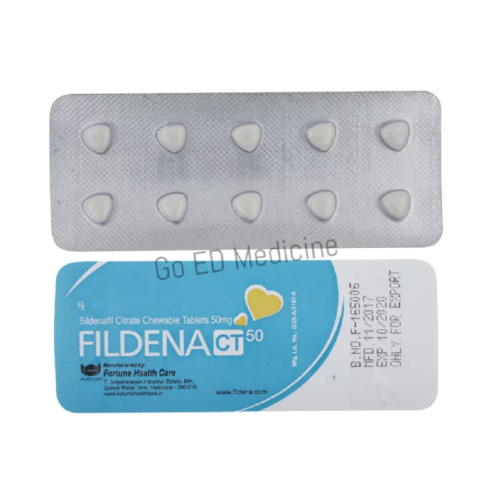 Fildena CT 50mg Sildenafil Tablet 2
