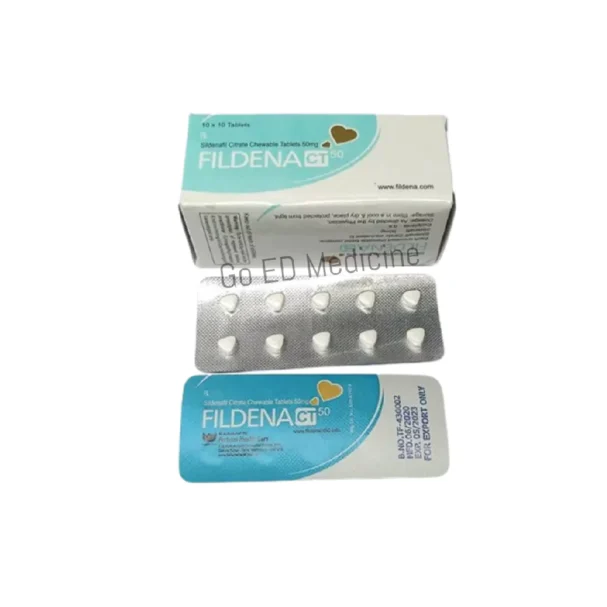 Fildena CT 50mg Sildenafil Tablet 3