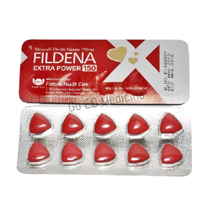 Fildena Extra Power 150mg Sildenafil Tablet 2