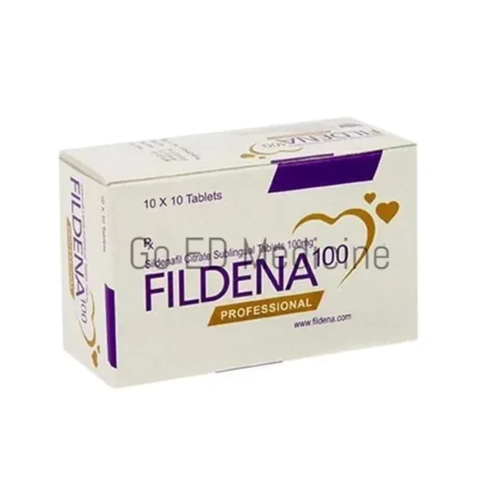Fildena Professional 100mg Sildenafil Sublingual Tablet 1